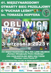 Początek września na sportowo na terenie Nadleśnictwa Lębork
